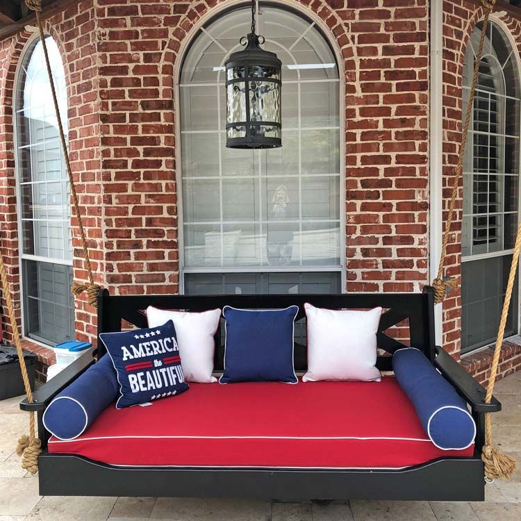 Custom sunbrella discount pillows