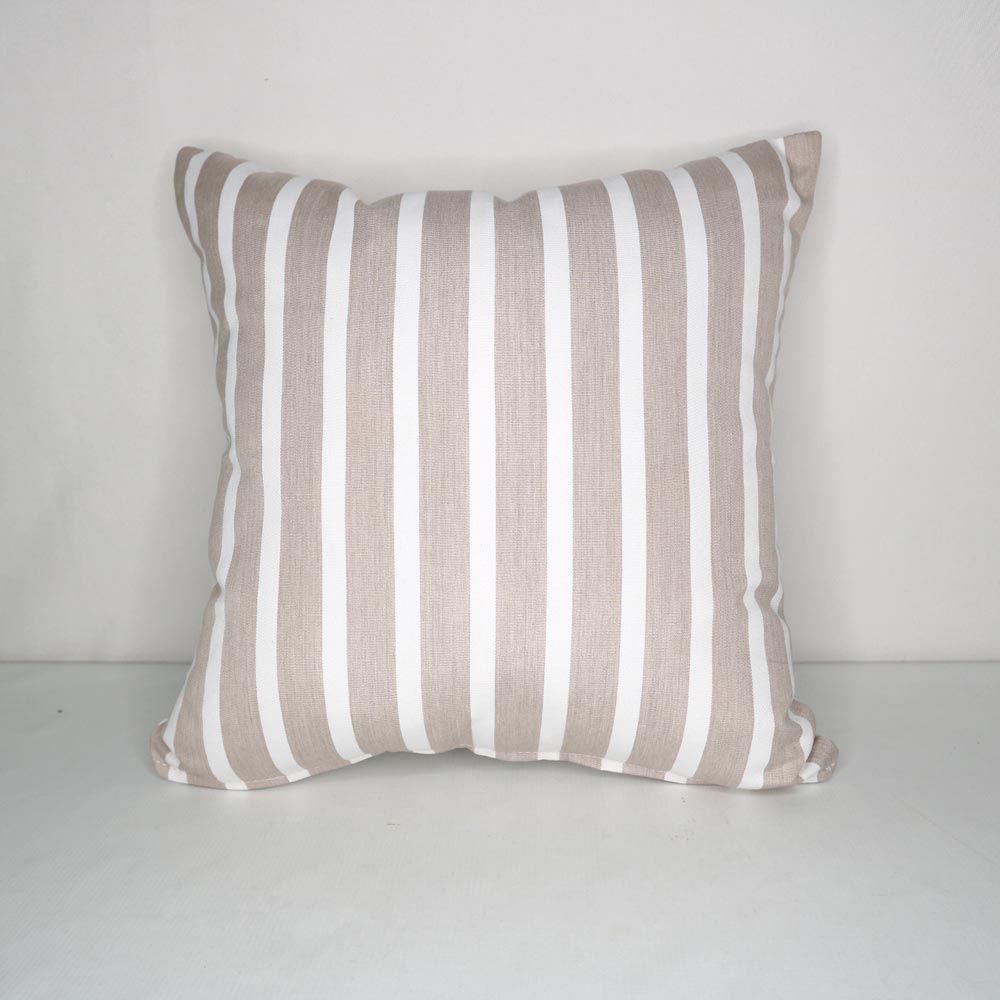 Grey and white best sale striped throw pillows