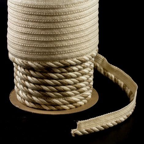 Sunbrella outdoor Trim 3/8 inch Aruba cord with tape 5 Yards 
