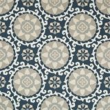 Kravet Sunbrella Exotic Suzani Indigo 31969-1516 Oceania Indoor Outdoor Collection Upholstery Fabric