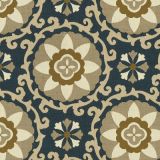Kravet Sunbrella Exotic Suzani Sapphire 31969-516 Oceania Indoor Outdoor Collection Upholstery Fabric