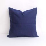 Indoor/Outdoor Sunbrella Canvas Navy - 19x19 Throw Pillow