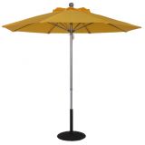 East Coast 7.5ft Octagon Aluminum Market Pop Up Umbrella with Fiberglass Ribs and Sunbrella Fabric