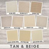 Sunbrella Sample Pack - Tan / Beige