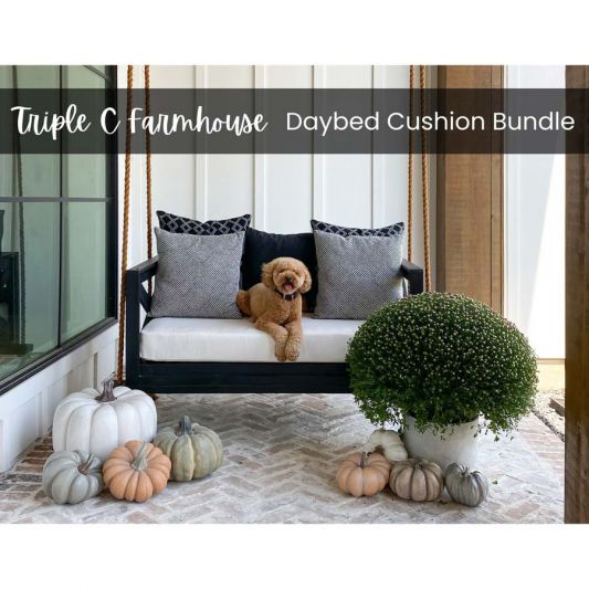 Curated Swing Bed Cushion Bundle - Farmhouse Set (Premier Partner)