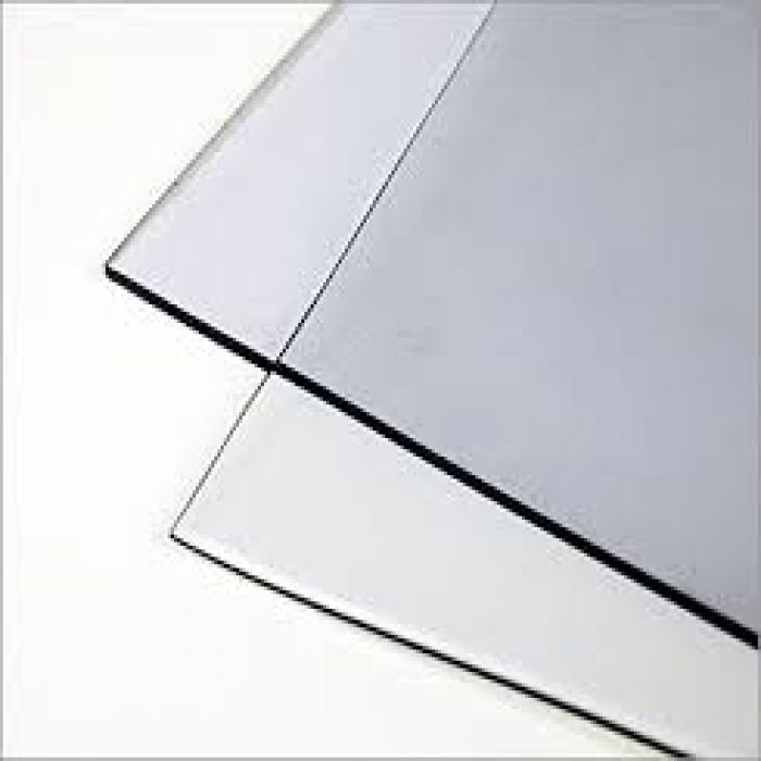 Buy By the Sheet (1 sheet) Regalite Pressed Polished Clear Vinyl 40 gauge x 54 inches x 110