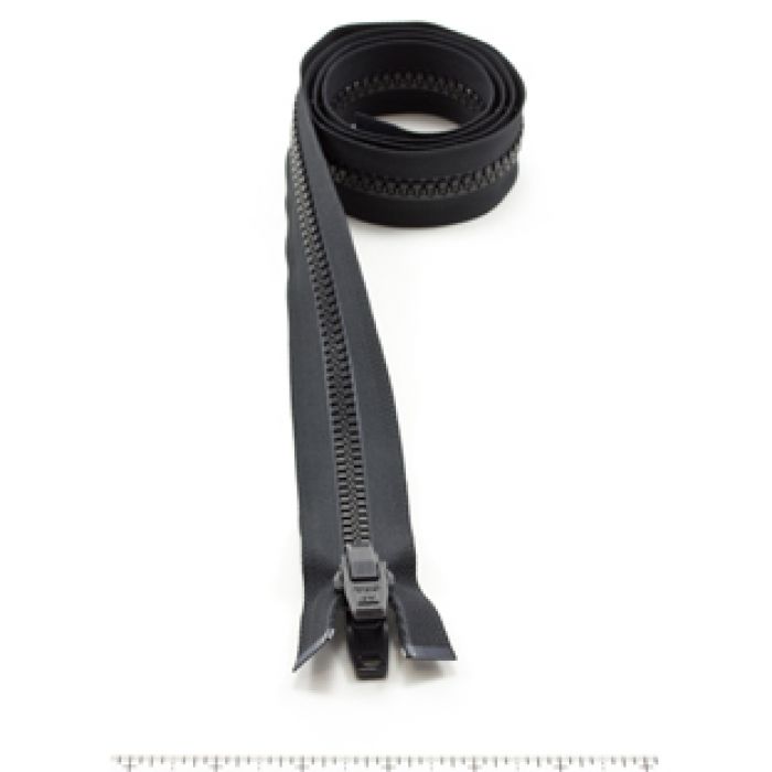 YKK #5 Vislon Bottom Slider Zipper Pull Hardware Black 10 Pack
